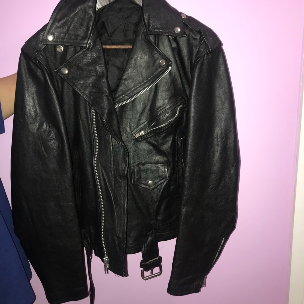 Vintage Leather Jacket!